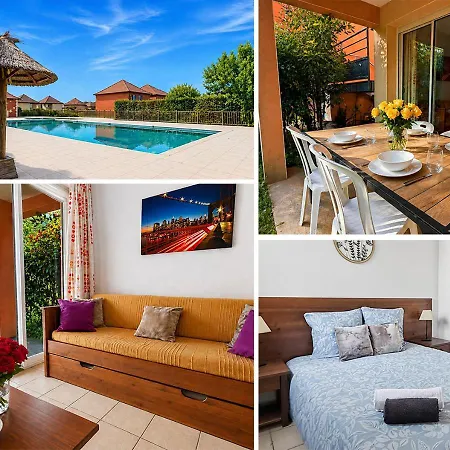 Appartamento T3 Chaleureux Avec Terrasse, Piscine Et Parking *